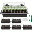 thumbnail image 4 of 2/5 Packs, Seed Starting Trays, XL Thicken Seed Starter Tray Kit With Humidity Dome, 4 of 5