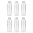 thumbnail image 1 of 6pcs 200ml Bouteilles en Plastique Transparentes Réutilisables Récipient Vide Boîtes Boîtes Boîtes avec Couvercle en Aluminium, 1 of 3
