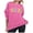 Hot Pink, variant on Teacher Outfits for Women: Teacher Colorful Sweatshirt Teacher Life Shirts Kindergarten Teach Fall Pullover Tops Dresses Elderly Cute Long Sleeve Large Tie Sweater Jacket Women Cardigan Women