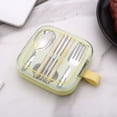 thumbnail image 2 of Home and Kitchen 304 Stainless Steel Portable Tableware Threepiece Set Kitchen Accessories Kitchen Organization Kitchen Decor Kitchen Gifts, 2 of 6