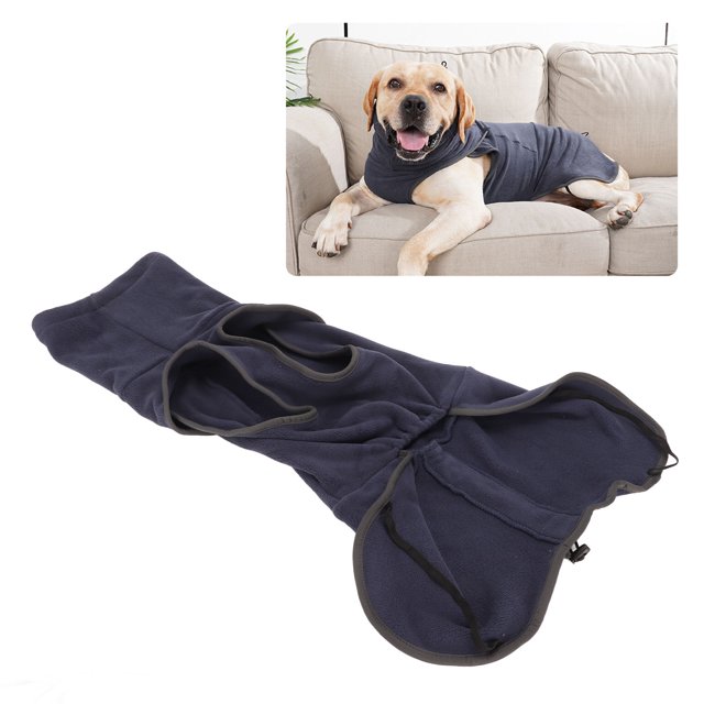 Warm Dog Coat, Elastic Leg Straps Comfortable Flexible Dog Winter Jacket Thickening For Dogs For Cold Weather L
