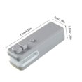 thumbnail image 4 of keepw Plastic Electric Sealing Machine Portable Battery Operated 300mAh Restaurant Kitchen Snack Chips Sealer Grey, 4 of 7