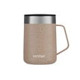 thumbnail image 1 of Tasse en acier inoxydable Contigo Streeterville avec couvercle anti-éclaboussures, 414 ml (14 oz), gobelet isotherme avec poignée pour café et thé, sucre roux, 1 of 6