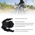 thumbnail image 4 of Motorcycle Jacket, Motorcycle Full Body Armor Jacket, Motocross Body Protective Jacket Armor Men, Skiing Riding Skating Cycling Anti Fall Protective Gear, Chest Protect, 4 of 7
