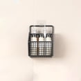 thumbnail image 4 of Birdeem Wall Mounted Spice Rack Organizer,No Punch Hanging Basket for Kitchen Storage,Garlic Ginger Basket with Multiple Compartments and Space Saving Design,Dimensions 14.2 X 5.9 X 3.1 Inches, 4 of 9