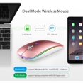 thumbnail image 2 of Bluetooth Rechargeable wireless Mouse for MacBook pro MacBook Air Mac Laptop Chromebook Windows Notebook MacBook HP PC DELL, 2 of 10