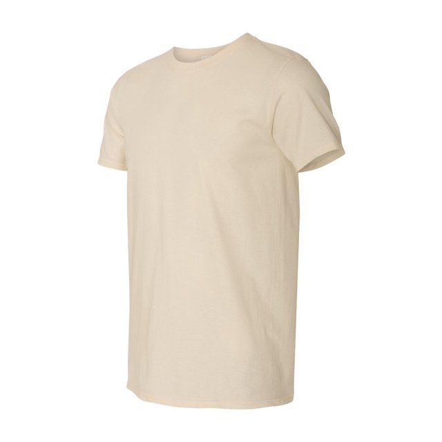 Gildan - T-Shirt Softstyle - 64000 - Naturel - Taille : m