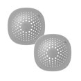 thumbnail image 1 of Oleegame 2PC Sink Drain Filter Cover Sink Filter Mesh Bathroom Bathroom Floor Excrete Cover Kitchen Sewer Filter Mesh Gray, 1 of 3