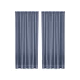 thumbnail image 3 of ZENGHUIJ Solid-Color Double-String Polyester Curtain Sheers Semi-Sheer Curtains Rod-Pocket Style Semi-Sheer Curtains, 3 of 6