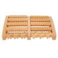 thumbnail image 1 of Foot Wood Massager, Muscle Relax Lozenge Shape Gear  Exquisite Workmanship Stimulate Acupoints Foot Massager Stress  for Nursing Home, 1 of 7