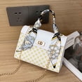 thumbnail image 1 of Vaidha One Shoulder Crossbody Bag Leather Large Capacity Multi Compartment Women Bag, 1 of 3