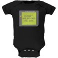 thumbnail image 1 of Halloween Player 1 One Costume New Born Gamer Funny Soft Baby One Piece, 1 of 1