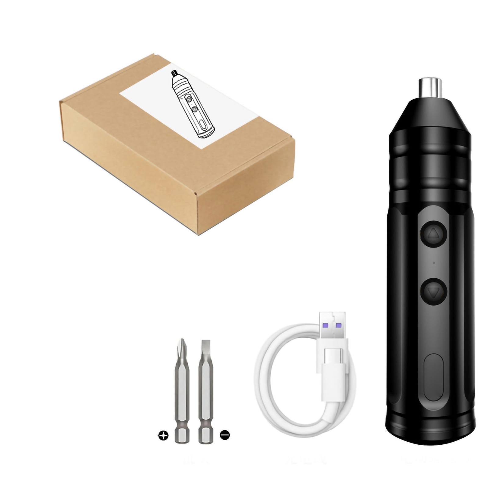 Power Electric Screwdriver Cordless Brushless Rechargeable Power Drill for Home Working
