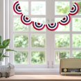 thumbnail image 4 of Polyester American Flag Bunting Durable and Fade Resistant for Holiday Decoration Show Patriotism, 4 of 8