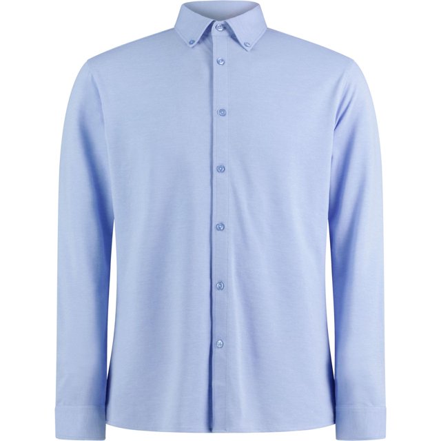 Kustom Kit Chemise à Manches Longues Ajustée Superwash 60°C pour Hommes
