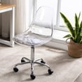 thumbnail image 3 of Heavenly Collection <br>Chaise de Bureau en Acrylique Transparent, 3 of 9