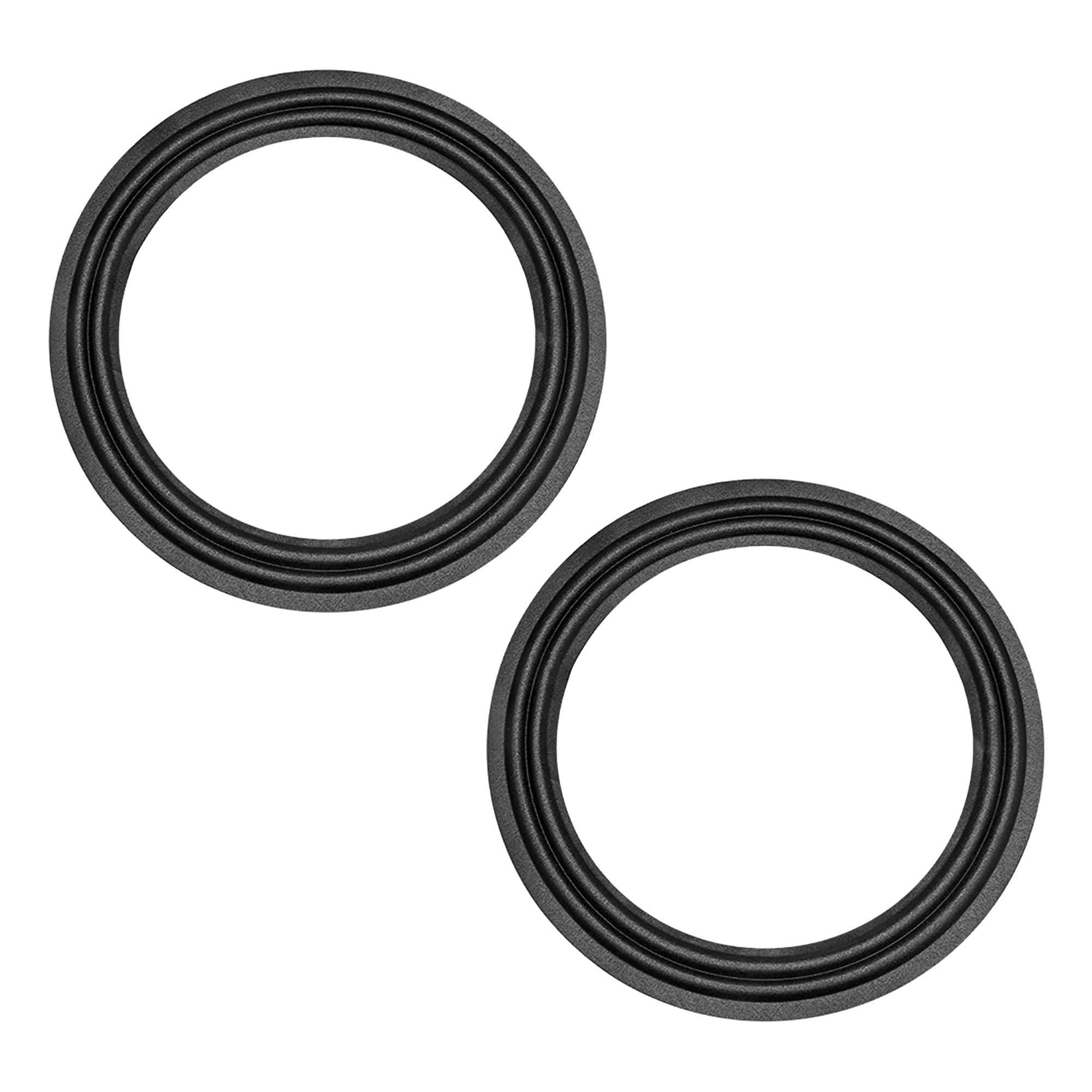 Unique Bargains 10 inch Speaker Cloth Edge Surround Rings Replacement Parts for Speaker Repair or DIY 2 pcs