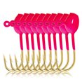 thumbnail image 1 of 10pcs Ice Fishing Jigs High Carbon Steel Ice Fishing Jig, 1 of 8