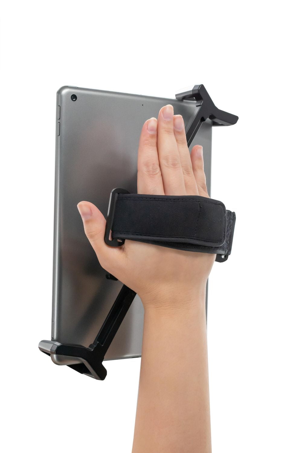 Poignée de sécurité CTA antivol réglable avec dragonne pour tablettes de 17.78 cm (7 pouces) à 33.02 cm (13 pouces) - Noir