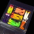 thumbnail image 4 of Agiferg 17Pcs Soft Worm Lure Lure Set Head Jig Hooks Fishing Baits Set Tackle, 4 of 5