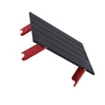 thumbnail image 1 of Transemion Table Pliante en Alliage d'Aluminium Léger Application Large Table de Pique-Nique Pliante Rouge et Noir 1Set, 1 of 6