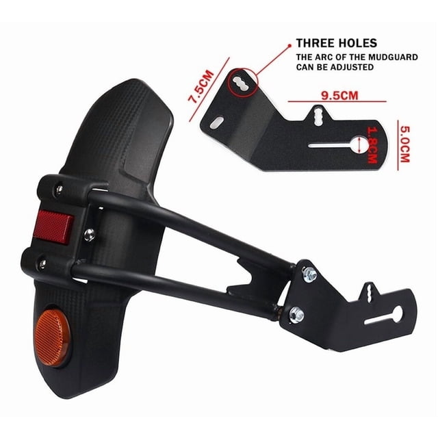 Short Articulated Fender Neve Anti-Spray for Honda CB5