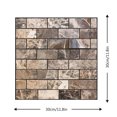 thumbnail image 3 of Self-Adhesive Tile Stickers for Kitchen and Bathroom - Peel and Stick Wall Decor with No Grouting Required, 3 of 4