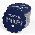 thumbnail image 4 of Inkdotpot 100 Pack Ready To Pop Baby Shower Favor Paper Tags Craft Real Silver Foil Hang Tags, 4 of 6