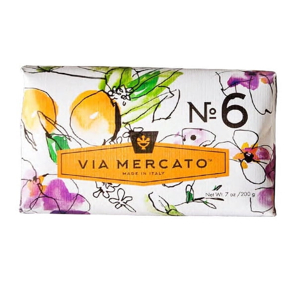 Pre de Provence Via Mercato Creamy Green Floral Soap 7oz