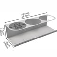 thumbnail image 4 of EGNMCR Tools&Home Improvement Seasoning Organizer Steel Decorative Compact Wall-mounted Fridge Organizer Tumblers Water Bottle Rack For Oven A chopper, 4 of 5