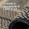 thumbnail image 4 of Homespice Manchester Black Braided Area Rug 20x30 Perfect Braided Mat for Bathroom, Kitchen and Entryway, 4 of 8