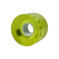 thumbnail image 3 of Blank Skateboard Wheels 59mm 82A Hi-Rebound Soft Cruiser Clear Yellow, 3 of 4