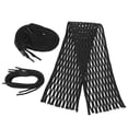 thumbnail image 2 of Kit de Maille de Crosse Pièce de Maille de Crosse Corde Corde de Maille de Crosse Nylon Noir Résistant à l'Usure Pièce de Maille de Crosse Corde Tissée pour Accessoire, 2 of 8
