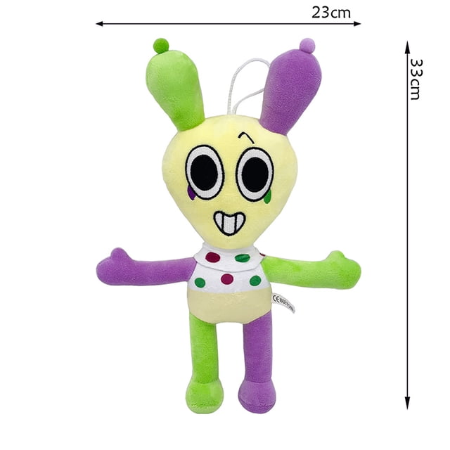 22-33cm Dandy's World Plush Set: Game Character Goob, Boxten, Flower Cat & Bunny Stuffed Toy Pillow for Fans