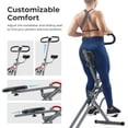 thumbnail image 2 of Sunny Health & Fitness Row-N-Ride Pro-Smart Squat Assist Trainer Full Body Fitness Machine, Easy Setup Rower, Glute & Leg Cardio Workout, Included SunnyFit App Connection - SF-A023053, 2 of 6
