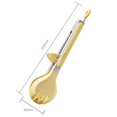 thumbnail image 3 of Pince de Cuisine en Silicone pour Barbecue Salade Pain Poignée en Acier Inoxydable, 3 of 12