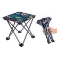 thumbnail image 2 of FurNest Chaise Pliante Tabouret Portable d'Extérieur Petite Chaise pour Camping Barbecue Fi, 2 of 8