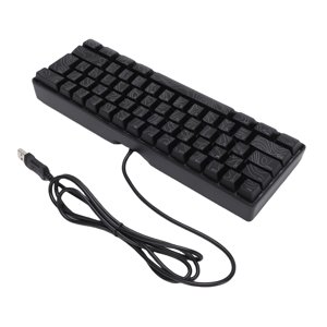Clavier informatique, USB Clavier mécanique filaire Contour Keycaps pour le jeu