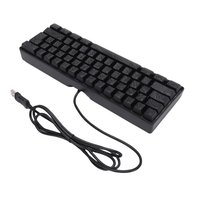 Mechanical Keyboard, N Key Rollover Computer Keyboard USB Wired for Working