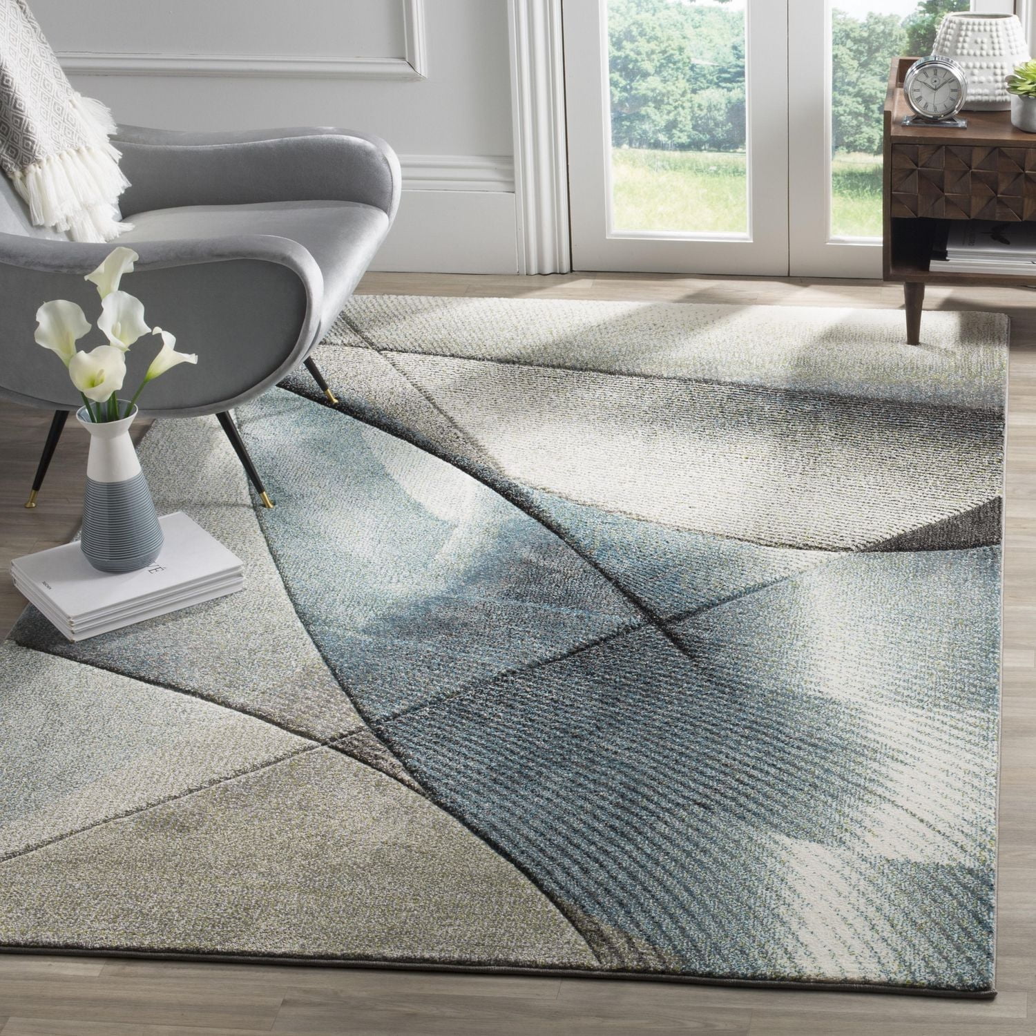 SAFAVIEH Hollywood Celandine Tapis Abstrait