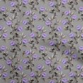 thumbnail image 1 of oneOone Tissu en Viscose Chiffon Violet Floral Rétro Matériel de Robe Tissu Imprimé Tissu au Mètre 42 Pouces de Large, 1 of 5