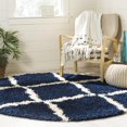 thumbnail image 1 of Safavieh Dallas Logan Geometric Shag Area Rug, 1 of 4