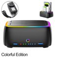 thumbnail image 1 of Dual Bay Hard Drive Station With USB3.0 5Gbps For 2.5 3.5 HDD SSD Enclosure Clone Card TF SD Offline Adapter Suitable For Data Storage And Transfer In Home Office Environments, 1 of 7