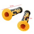 thumbnail image 2 of 7/8\" 22mm Rubber Flame Handle Grips Flame Soft Motorcycle Handlebar Hand, 2 of 6