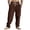 Style1-Brown mens pants, variant on Mceream Men's Summer Fall Casual Loose Fit Comfortable Lightweight Breathable Long Pants for Daily Wear Pantalones De Verano Para Hombre White XXXL