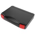 thumbnail image 4 of Minkissy Hard Storage Tools Case Black Plastic Toolbox for DIY 1Pack, 4 of 7