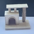 thumbnail image 4 of EASTIN Mini House Cat Tower Creative Small Mini Cat Climbing Frame Dolly House Decor Cat Tree for Household Kindergarten Children, 4 of 6