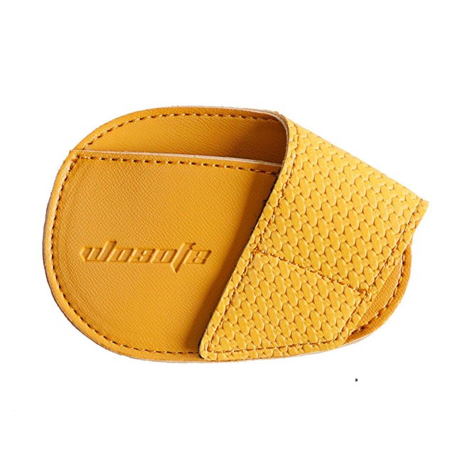 fastboy Golf Head Covers PU Portable Protector for Athlete Travel Golf Training Yellow Large