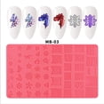 thumbnail image 1 of TopLLC Nail Art Printing Template Plastic Template Relief Nail Art, 1 of 3