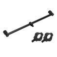 thumbnail image 1 of Carp Fishing Bracket Stand, Tight Grip Compact Fishing Rod Holder Magnetic Holder Head  For Variety Of Pole Rack Applications 2 Heads 30cm Bracket + 2 Head, 1 of 8